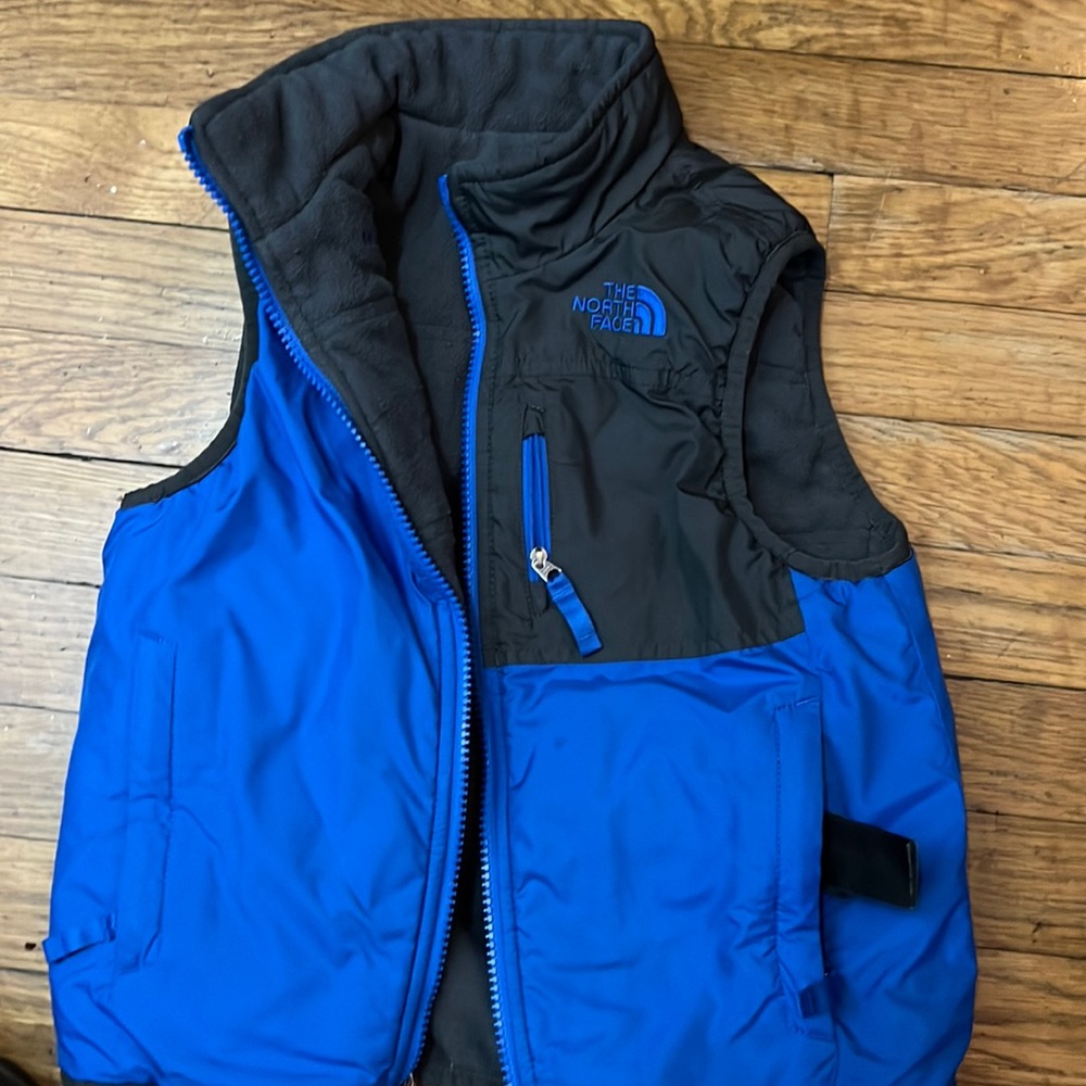 The north face fleece vest
